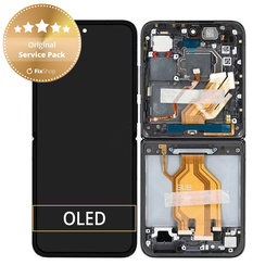 Xiaomi Mix Flip 2405CPX3DC - Écran LCD + Écran tactile + Cadre (Black) - 560002000N800 Genuine Service Pack