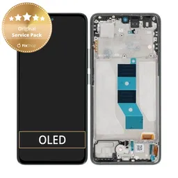 Xiaomi Poco M7 Pro 5G - Écran LCD + Écran tactile + Cadre (Green) - 5600060O17P00 Genuine Service Pack