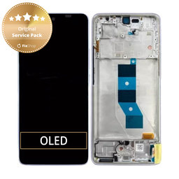 Xiaomi Poco M7 Pro 5G - Écran LCD + Écran tactile + Cadre (Purple) - 5600080O17P00 Genuine Service Pack