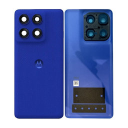 Motorola Edge 60 Pro - Cache batterie (Dazzling Blue) - 5D68C30059 Genuine Service Pack