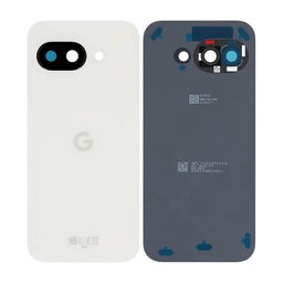Google Pixel 9a GTF7P - Cache batterie (Porcelain) - G949-01316-00 Genuine Service Pack