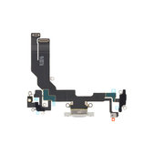 Apple iPhone 16e - Connecteur de charge + Câble flexible (White)