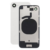 Apple iPhone 16e - Verre de la coque arriere + Verre de caméra + Plaque en métal (White)