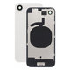 Apple iPhone 16e - Verre de la coque arriere + Verre de caméra + Plaque en métal (White)