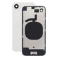 Apple iPhone 16e - Verre de la coque arriere + Verre de caméra + Plaque en métal (White)