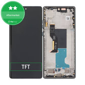 Motorola Edge 50 Fusion - Écran LCD + Écran tactile + Cadre (Forest Blue) TFT