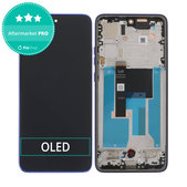 Motorola Edge 50 Neo - Écran LCD + Écran tactile + Cadre (Nautical Blue) OLED