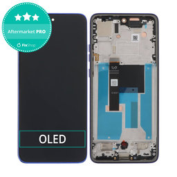 Motorola Edge 50 Neo - Écran LCD + Écran tactile + Cadre (Nautical Blue) OLED