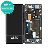 Motorola Edge 50 Ultra - Écran LCD + Écran tactile + Cadre (Forest Grey) OLED