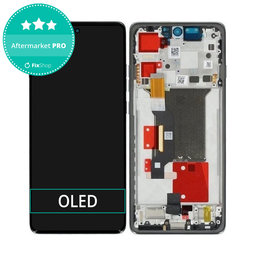 Motorola Edge 60 Pro - Écran LCD + Écran tactile + Cadre (Shadow) OLED