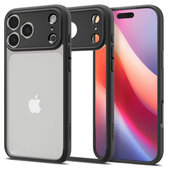Spigen - Housse Ultra Hybrid pour iPhone 17 Pro Max, Matte Black