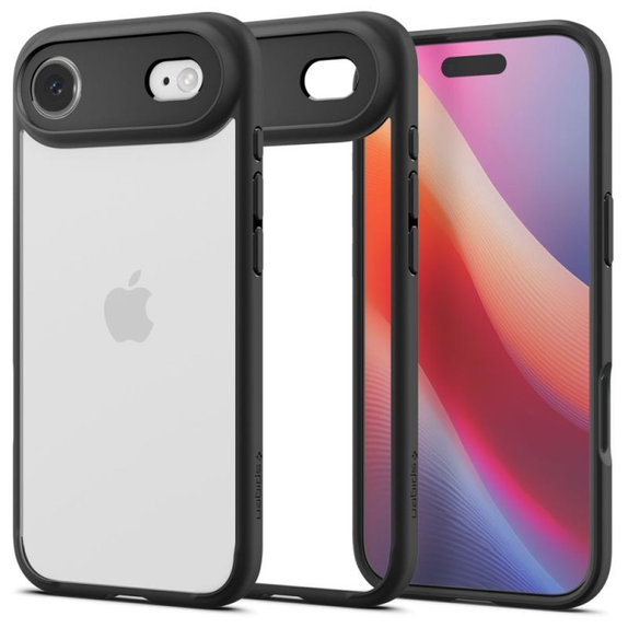 Spigen - Housse Ultra Hybrid pour iPhone 17 Air, Matte Black