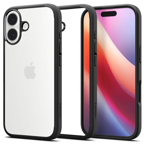 Spigen - Housse Ultra Hybrid pour iPhone 17, Matte Black