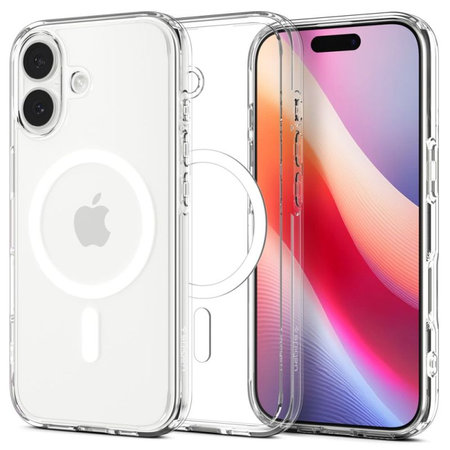 Spigen - Housse Ultra Hybrid MagSafe pour iPhone 17, blanche