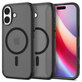 Spigen - Housse Ultra Hybrid MagSafe pour iPhone 17, Frost Black