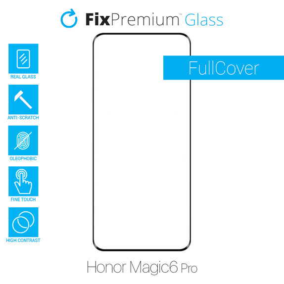 FixPremium FullCover Glass - Verre trempé pour Honor Magic6 Pro