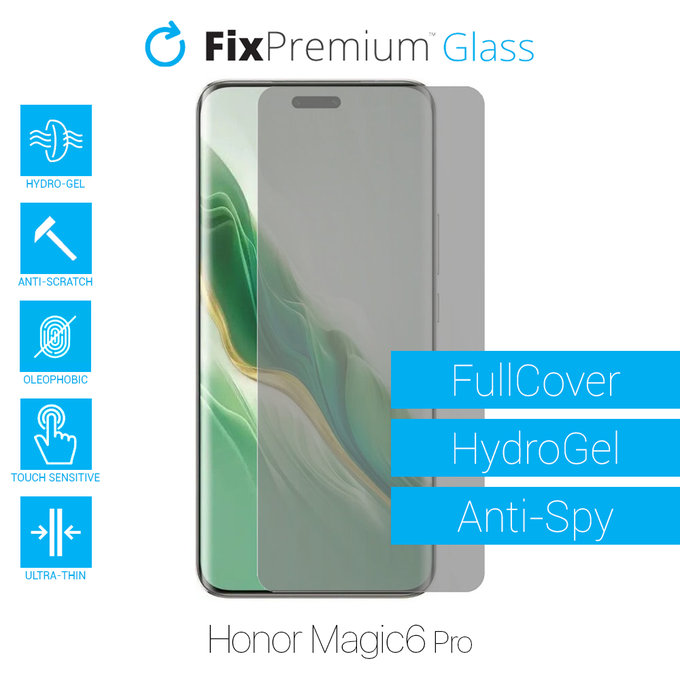 FixPremium HydroGel Anti-Spy - Protecteur d'écran pour Honor Magic6 Pro