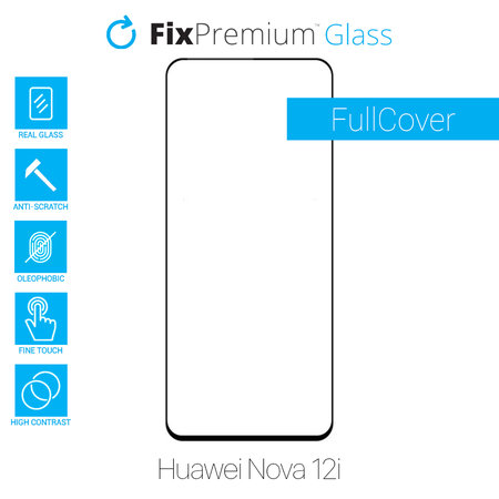 FixPremium FullCover Glass - Verre trempé pour Huawei Nova 12i