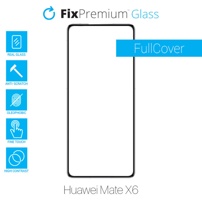 FixPremium FullCover Glass - Verre trempé pour Huawei Mate X6