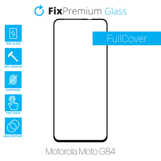 FixPremium FullCover Glass - Verre trempé pour Motorola Moto G84 XT2347