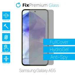FixPremium HydroGel Anti-Spy - Protecteur d'écran pour Samsung Galaxy A55 A556B
