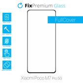FixPremium FullCover Glass - Verre trempé pour Xiaomi Poco M7 Pro 5G