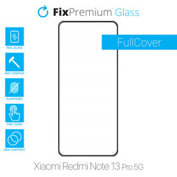 FixPremium FullCover Glass - Verre trempé pour Xiaomi Redmi Note 13 Pro 5G 2312DRA50C