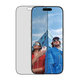 PanzerGlass - Verre trempé UWF 2-Way Privacy avec applicateur pour iPhone 17 Pro, noir