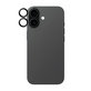 Protection d'objectif Hoops pour iPhone 17/16 Plus/16, noir, PanzerGlass