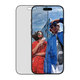 PanzerGlass - Verre trempé UWF 2-Way Privacy avec applicateur pour iPhone 17 Air, noir