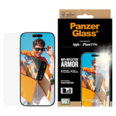Verre trempé Anti-Reflective avec applicateur pour iPhone 17 Pro, Noir, PanzerGlass