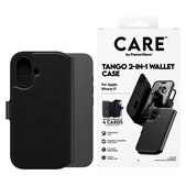 Coque Wallet Tango Two-In-One avec MagSafe pour iPhone 17, Noir, CARE