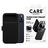 Étui Wallet Tango Two-In-One avec MagSafe pour iPhone 17 Pro Max, noir, PanzerGlass