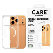 Coque Urban Explorer avec MagSafe pour iPhone 17 Pro, Blanc, CARE