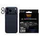 Protection d'objectif Hoops Ceramic II pour iPhone 17 Pro Max/17 Pro/16 Pro Max/16 Pro, noir, PanzerGlass