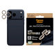 Protection d’objectif photo Hoops pour iPhone 17 Pro Max/17 Pro/16 Pro Max/16 Pro, Glitter Gold, PanzerGlass