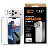Bundle 3-en-1 Explorer pour iPhone 17 Pro Max, PanzerGlass