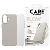 Coque FLOW avec MagSafe pour iPhone 17, Vanilla, CARE