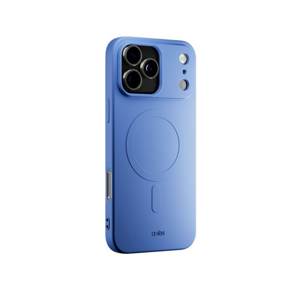 SBS - Housse Instinct Mag compatible avec MagSafe pour iPhone 17 Pro, bleu