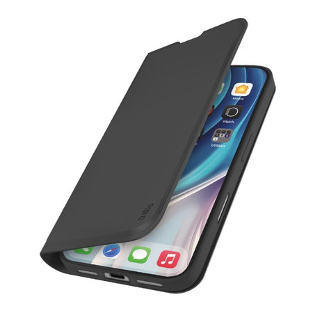 SBS - Housse Book Wallet Smooth pour iPhone 17 Pro, noir