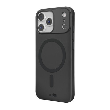 SBS - Housse Instinct Mag compatible avec MagSafe pour iPhone 17 Pro Max, noir
