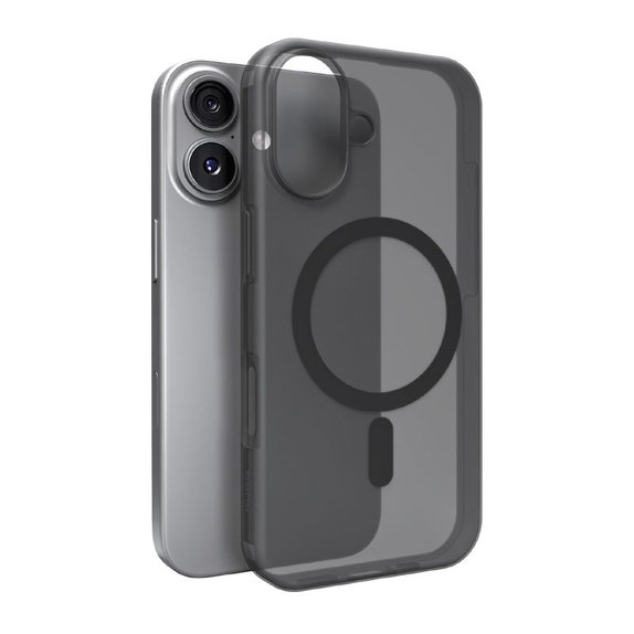 PURO - Housse DAYLIGHT avec MagSafe pour iPhone 17, noir