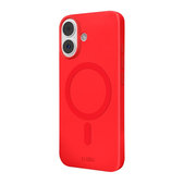 SBS - Housse Instinct Mag compatible avec MagSafe pour iPhone 17, rouge