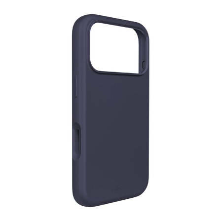PURO - Housse ICON MAG PRO avec MagSafe pour iPhone 17 Pro, bleu foncé