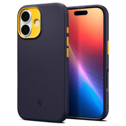 Spigen - Housse Nano Pop avec MagSafe pour iPhone 17, Blueberry Navy