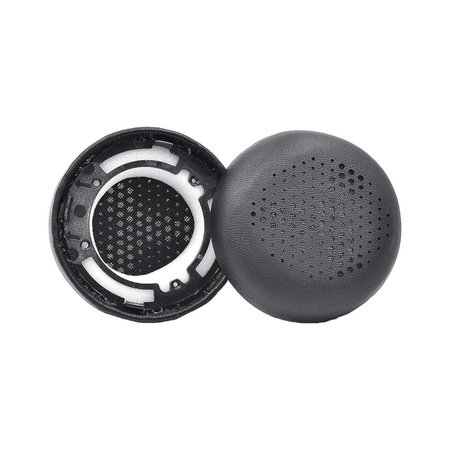 Coussinets de rechange pour AKG Y500, Mousse à mémoire + cuir PU, Noires, 1 Paire