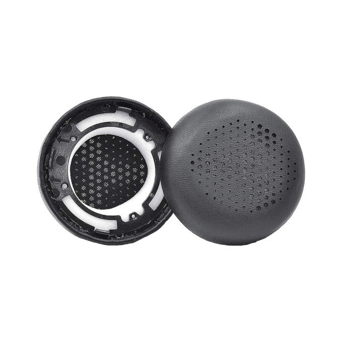 Coussinets de rechange pour AKG Y500, Mousse à mémoire + cuir PU, Noires, 1 Paire