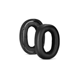 Coussinets de rechange pour AKG N700NC, Mousse à mémoire + cuir PU, Noires, 1 Paire
