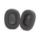 Coussinets de rechange pour Apple AirPods Max, Mousse à mémoire + Cuir, Noires, 1 Paire