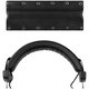 Headband de rechange pour Beyerdynamic DT770, DT860, DT880, DT990, Mousse à mémoire + cuir PU, Noires, 1 Paire